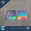 Holographic security labels Warranty hologram sticker with one time use feature